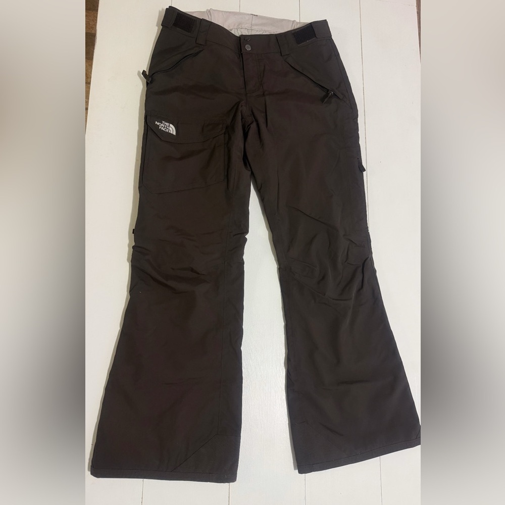 The North Face Women's Snowboard Snow Pants Ski Winter Mocha Brown M Medium